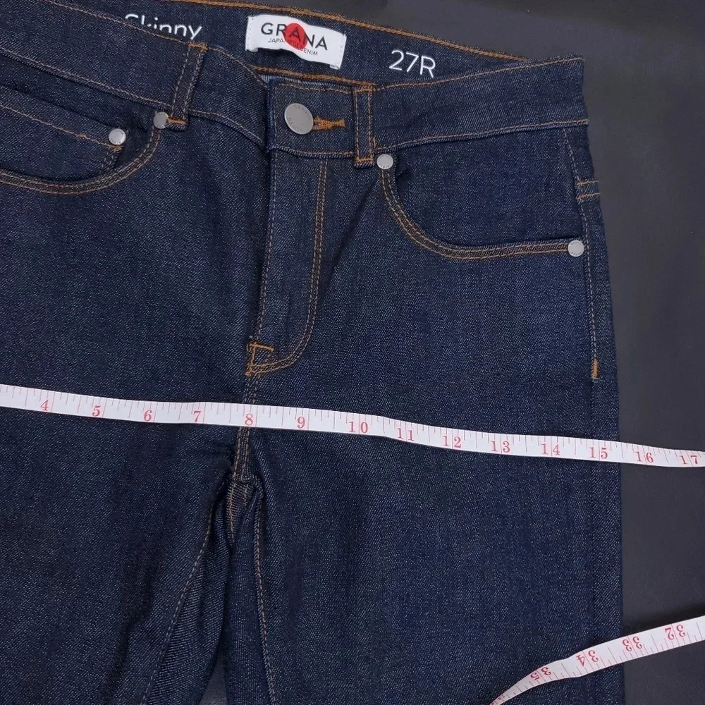 Grana Japanese Denim Skinny 27R - Picture 5 of 9